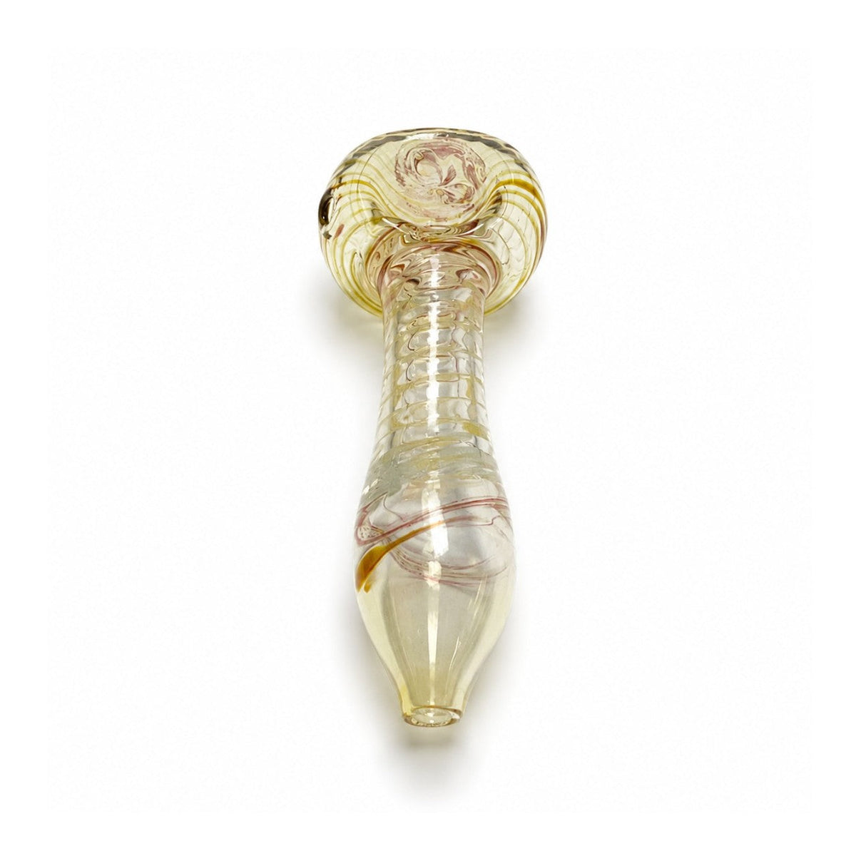 3" Spiral Swirl Glass Hand Pipe – 2 Pack