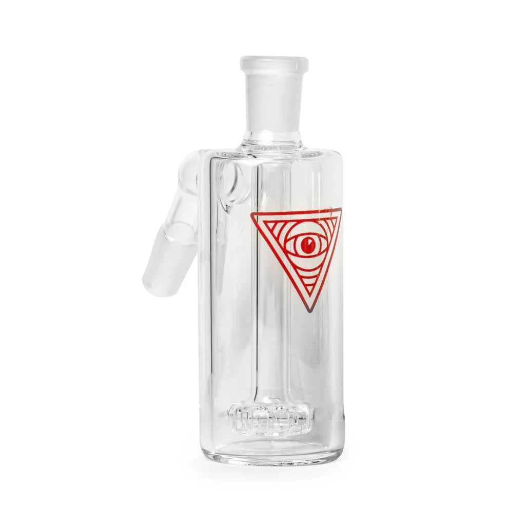 Red Eye Glass® | 14mm 45° Clear Ash Catcher with UFO Perc