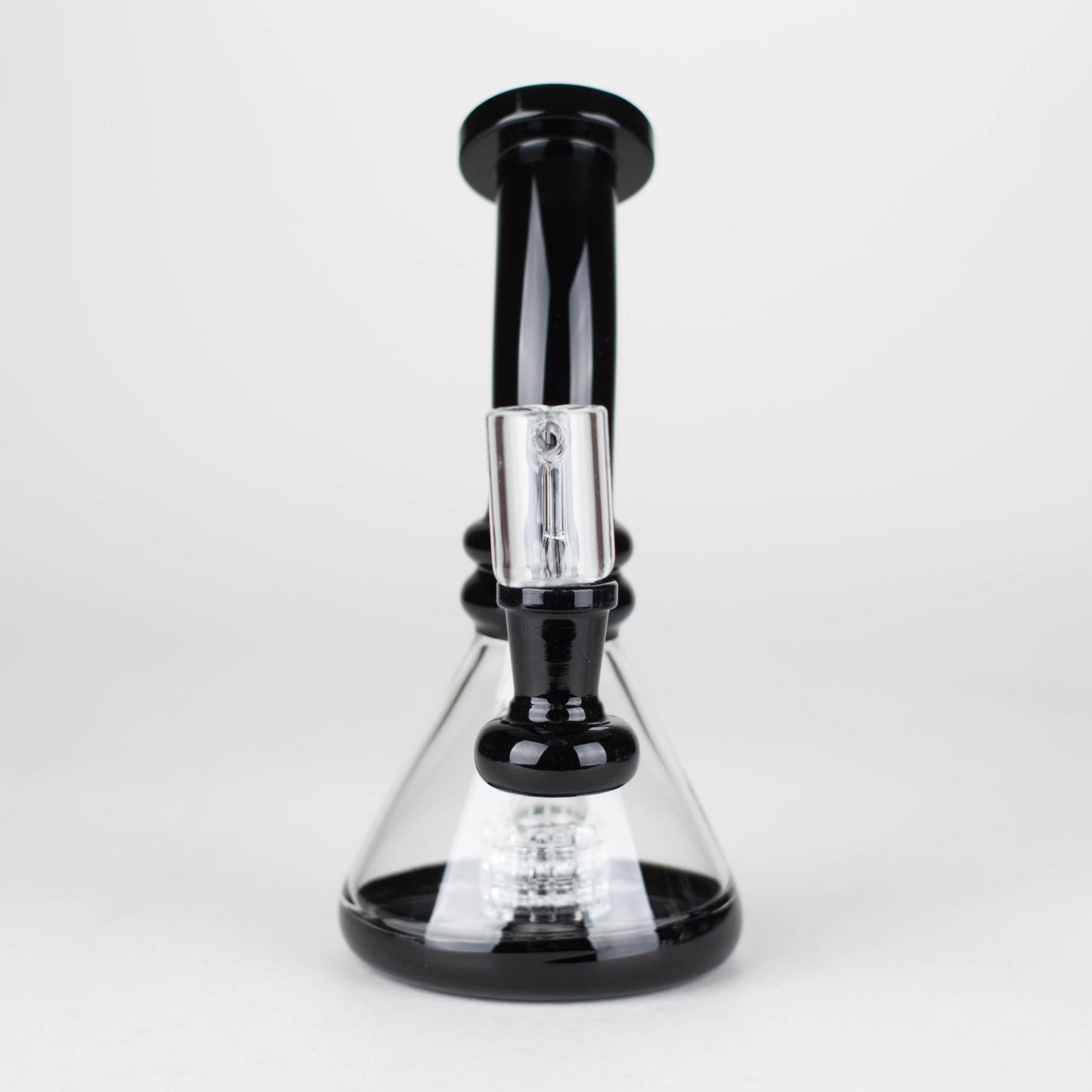 7" 2-in-1 Color accented Rig with perc (Banger and Bowl Included)_8