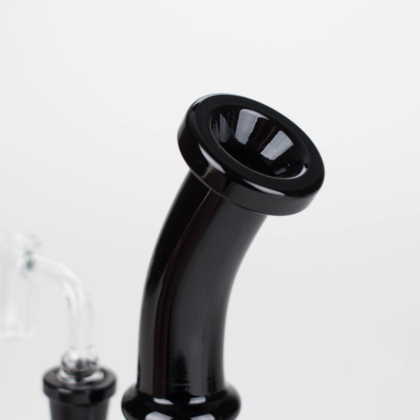 7" 2-in-1 Color accented Rig with perc (Banger and Bowl Included)_9