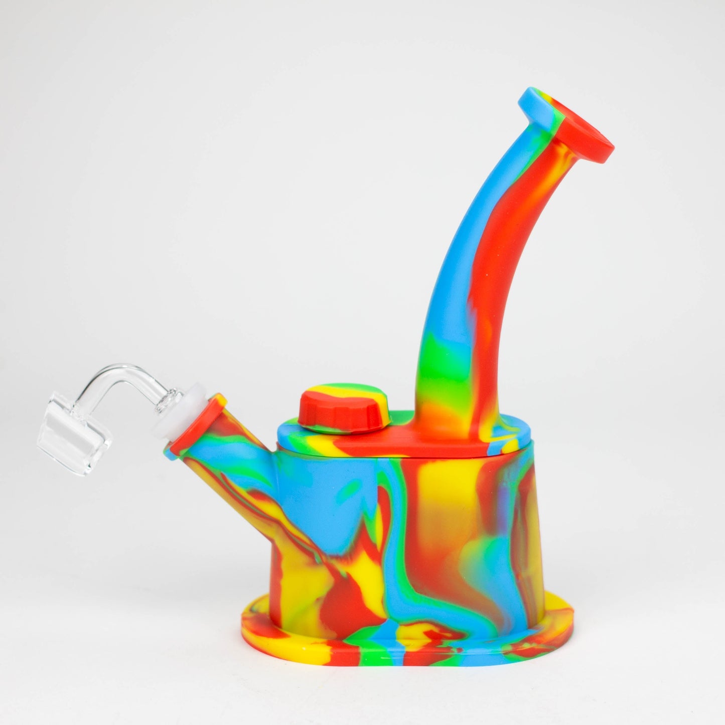 8.8" Silicone Flat bottom Rig-Assorted