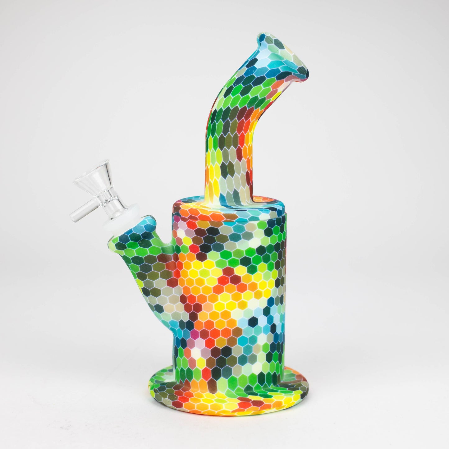 8" detachable silicone water bong-Assorted