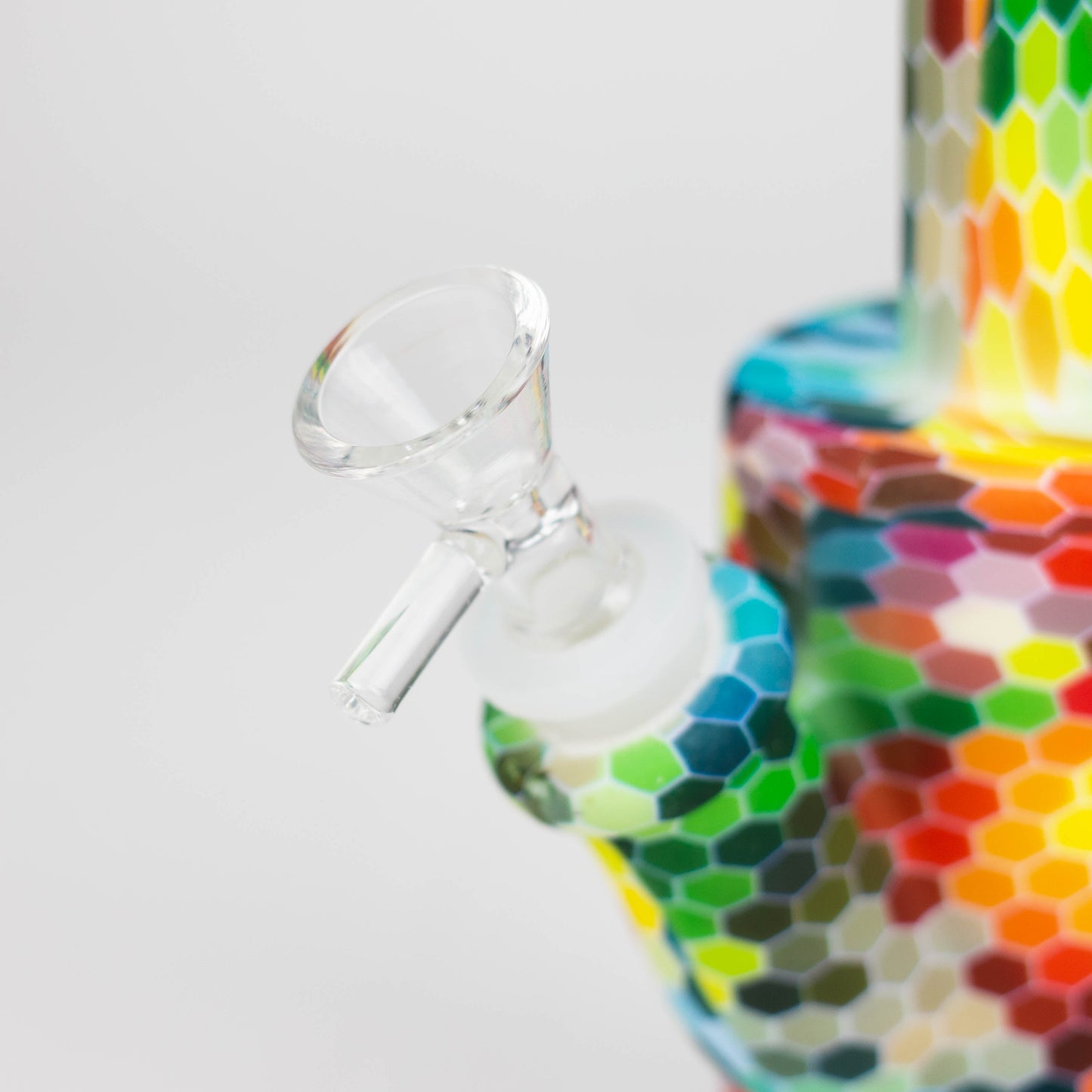 8" detachable silicone water bong-Assorted