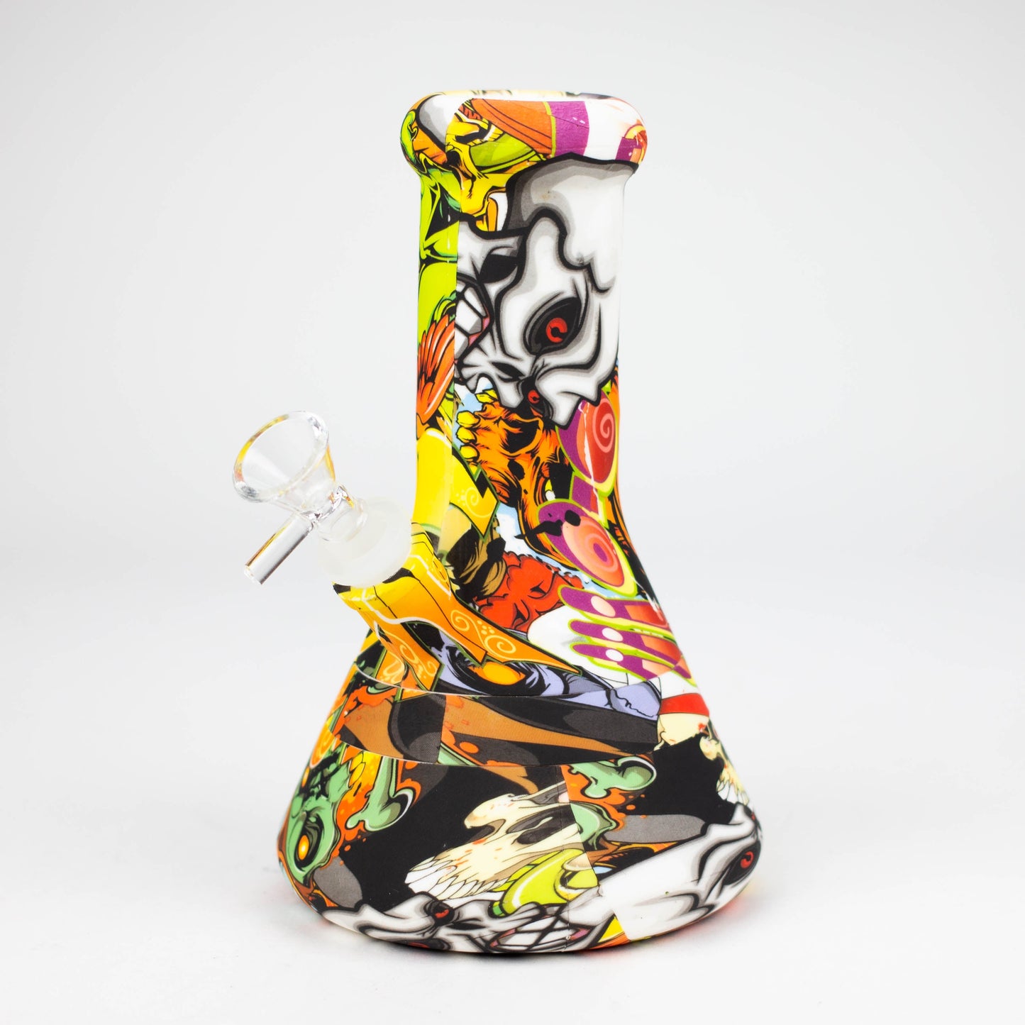8" Big Beaker base Silicone Bong - Assorted