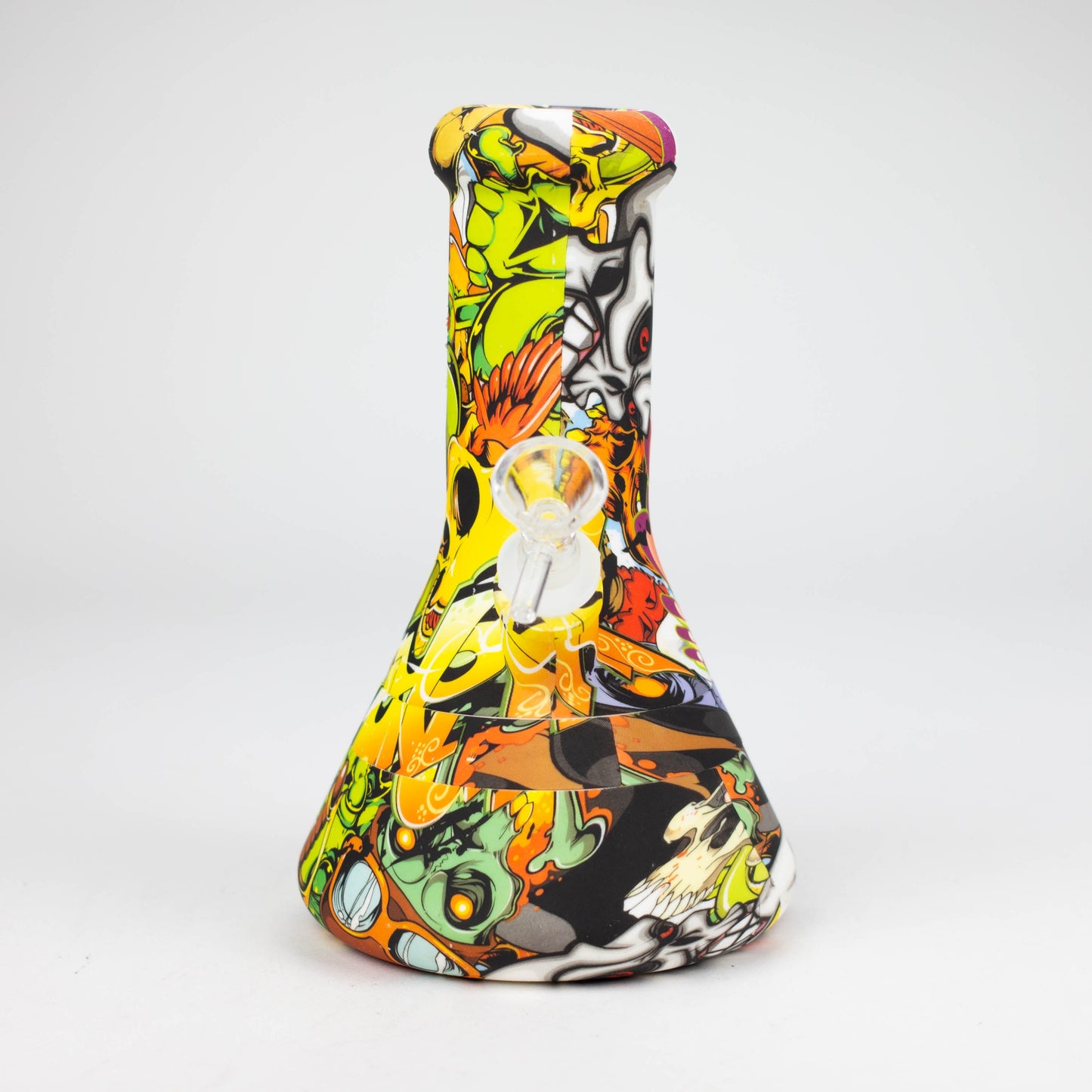8" Big Beaker base Silicone Bong - Assorted