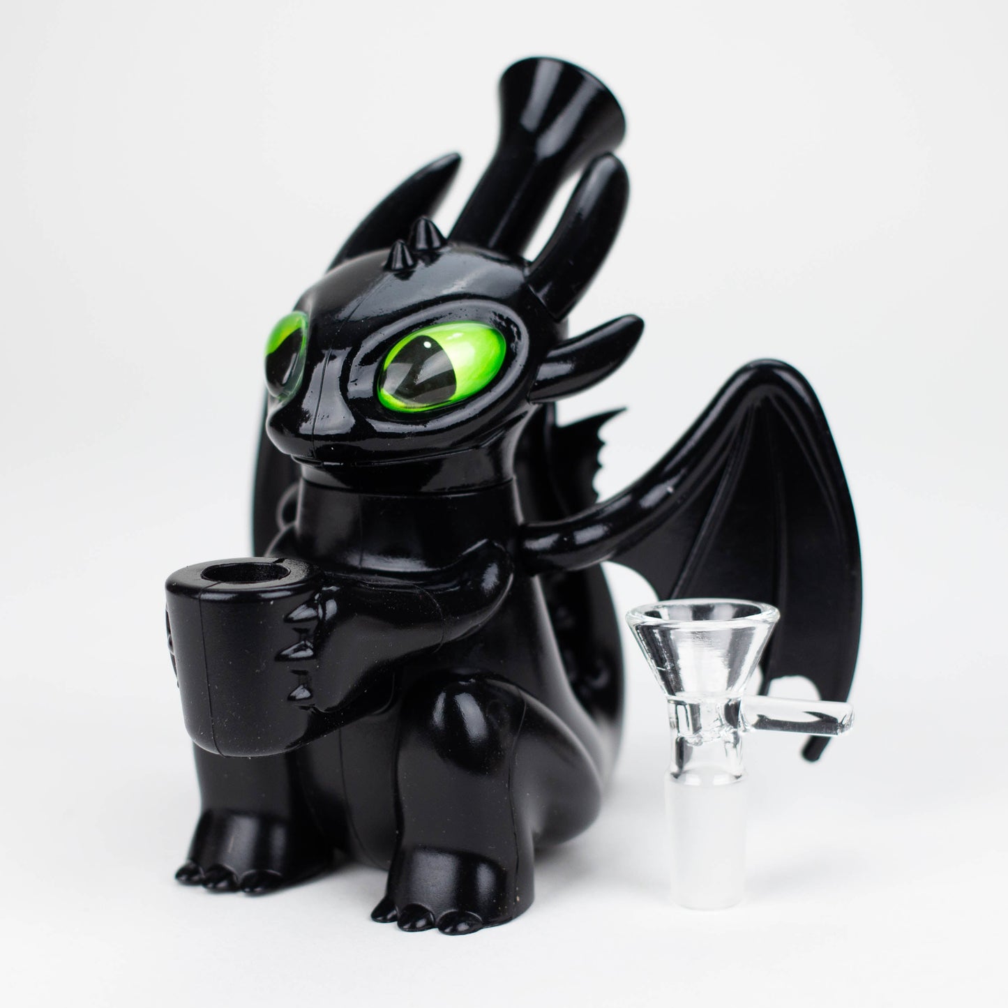 5.5" Black Dragon Water Pipe