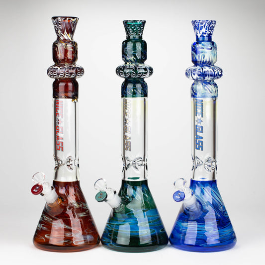 NG | 18 inch Fumed Top Glass Beaker
