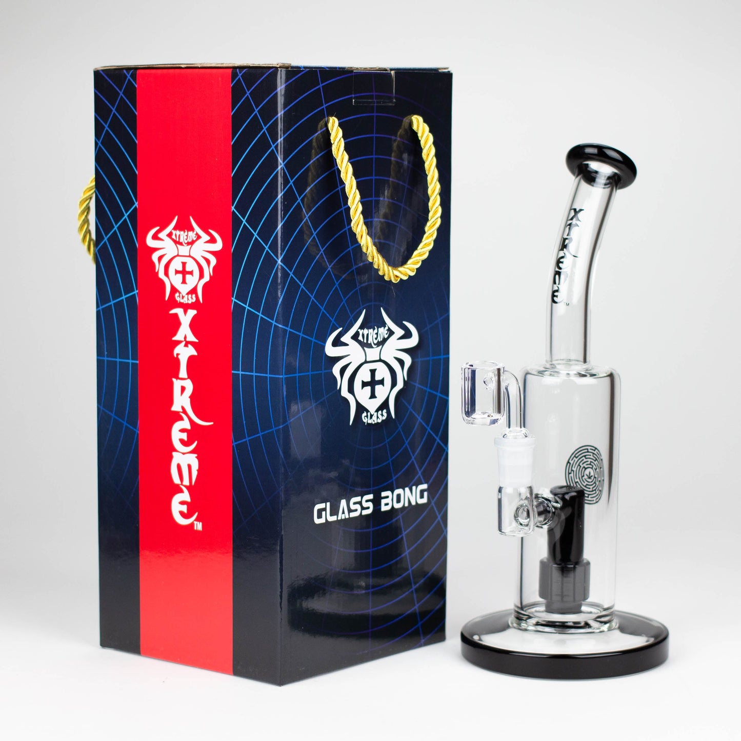 Xtreme | 10" Dual Functions rig with quartz banger