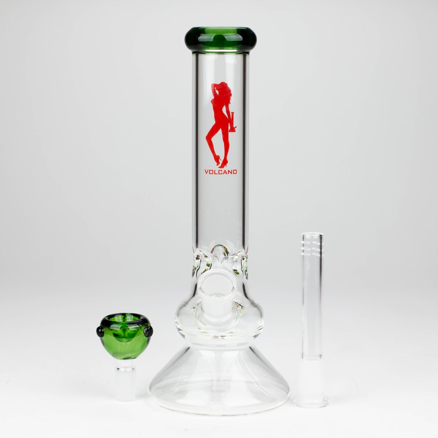 Volcano | 10" Glass Bong with Bowl