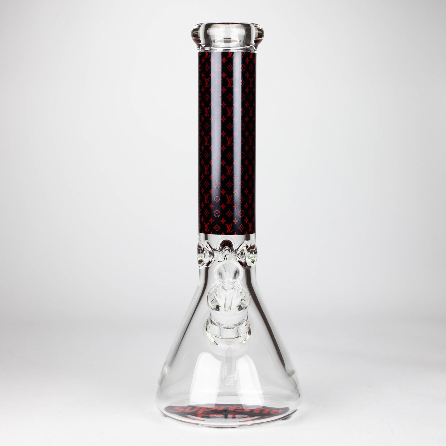14" Luxury Pattern 9mm glass bong