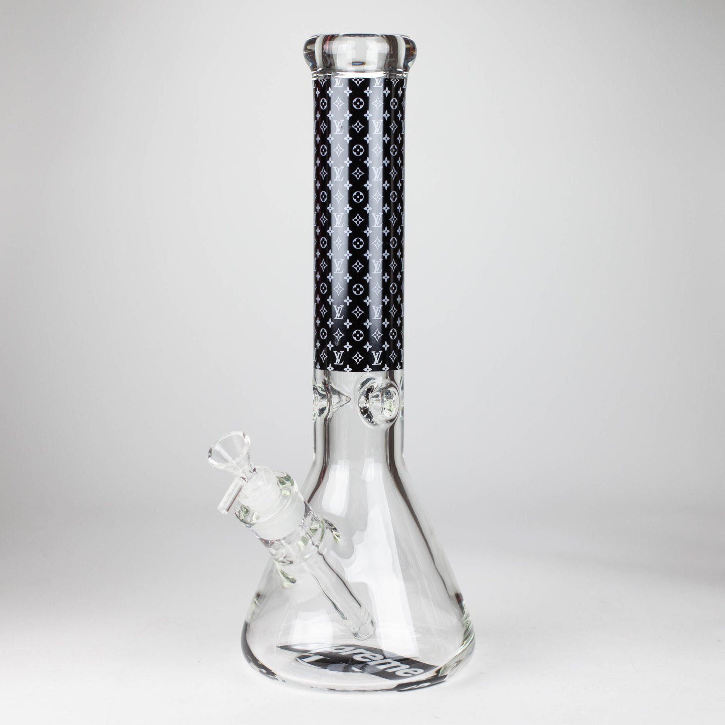 14" Luxury Pattern 9mm glass bong