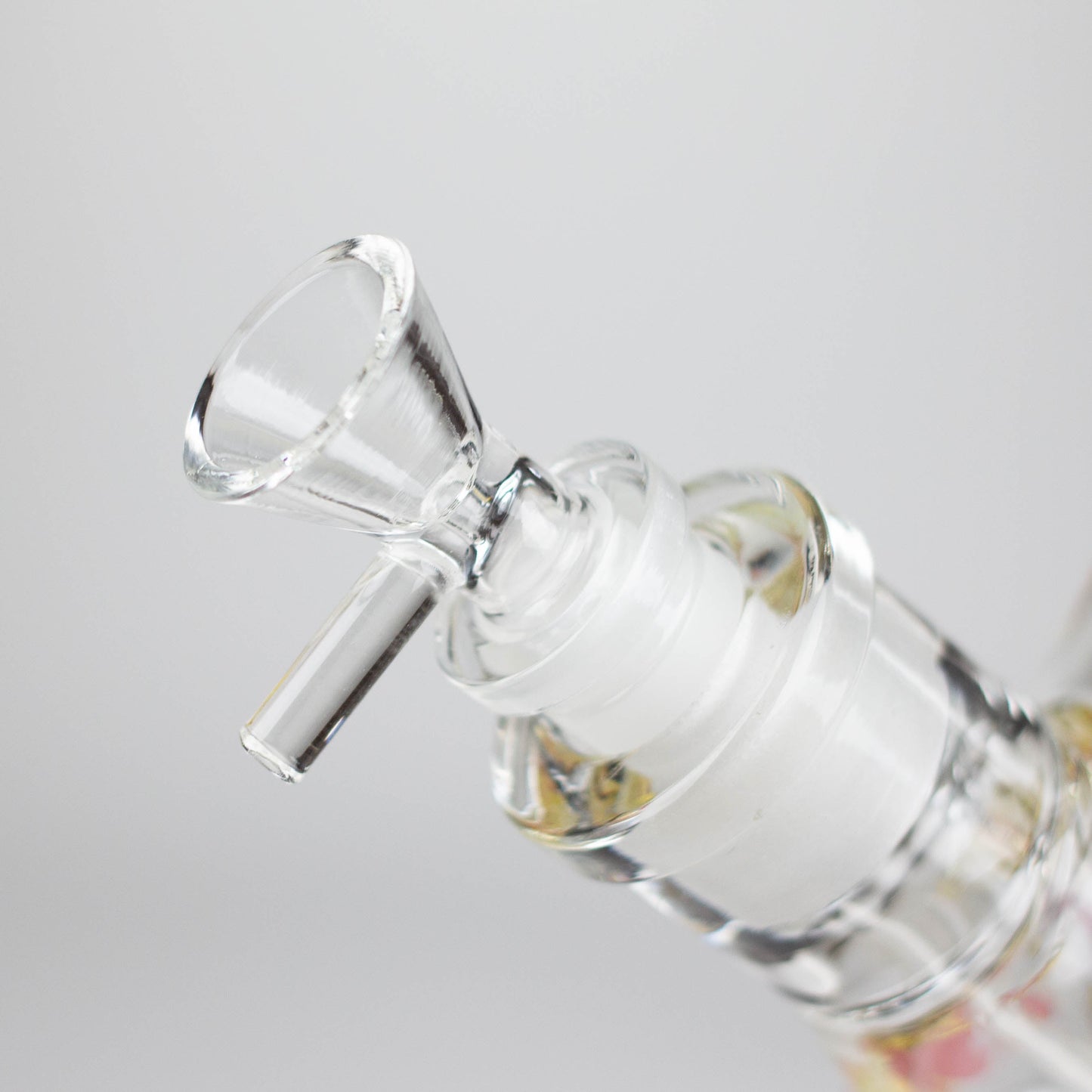 14" Yellow Family Cartoon 9 mm glass bongs