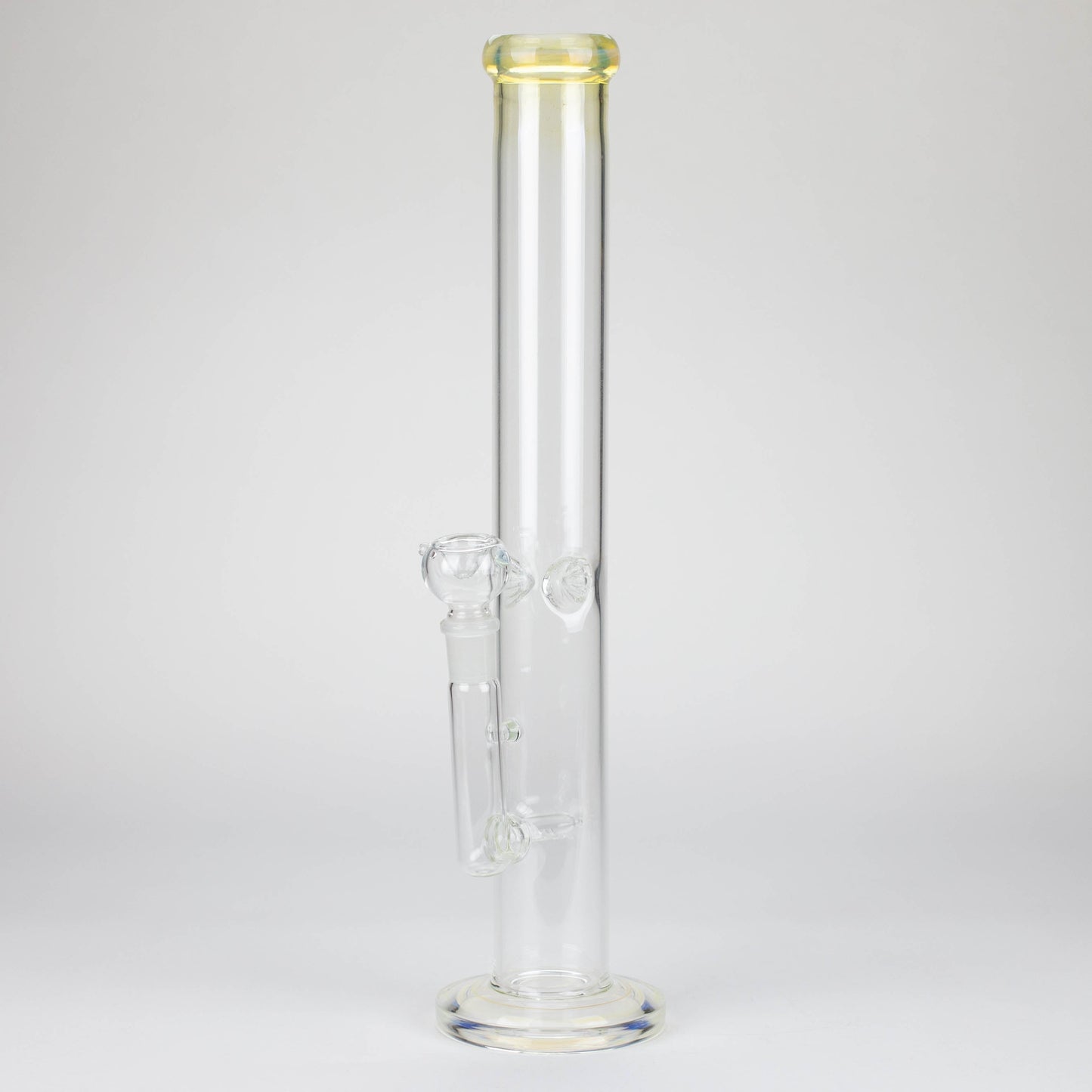 16" straight glass tube water bong_0