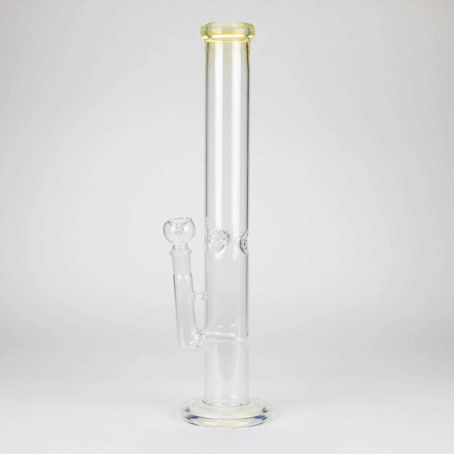 16" straight glass tube water bong_1
