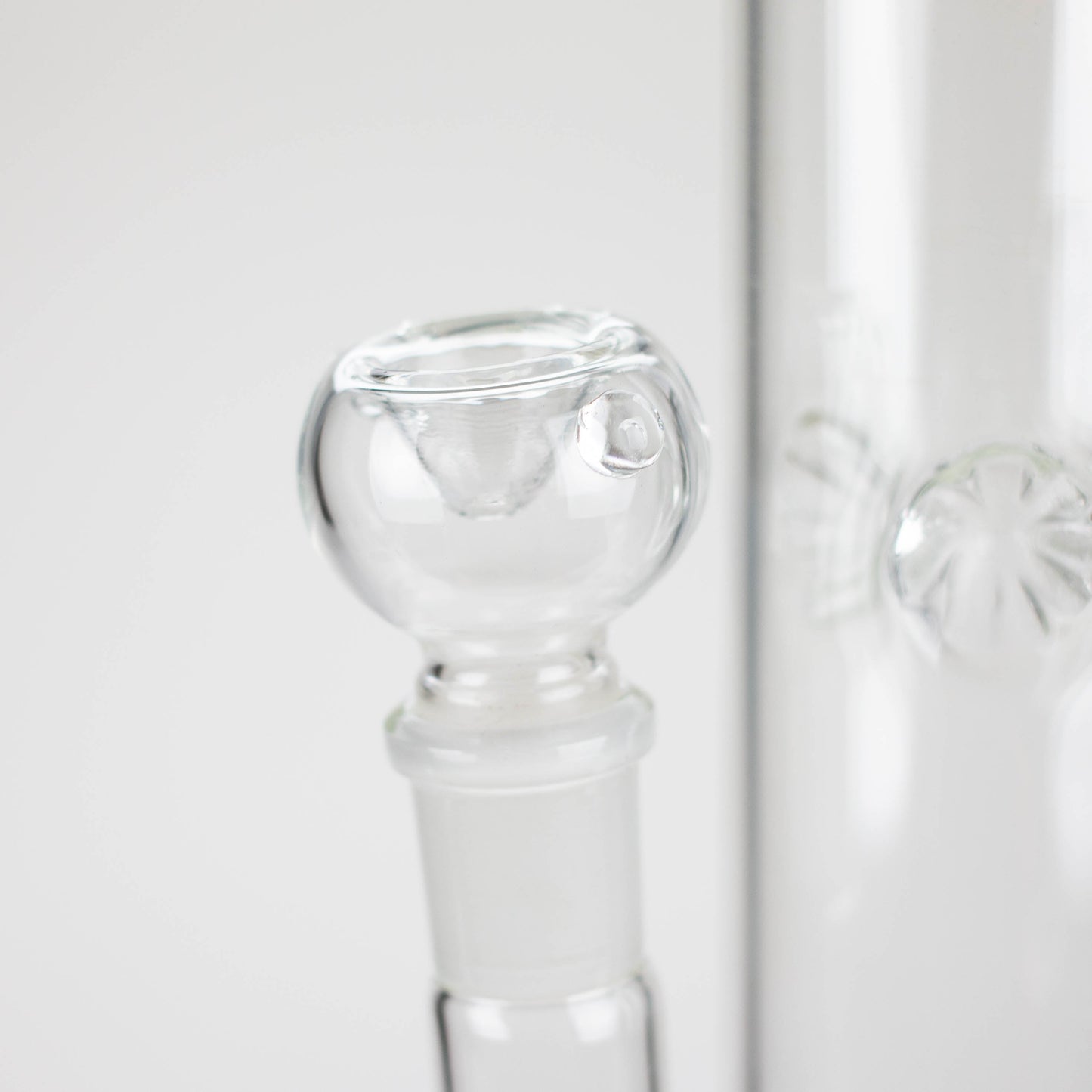 16" straight glass tube water bong_4