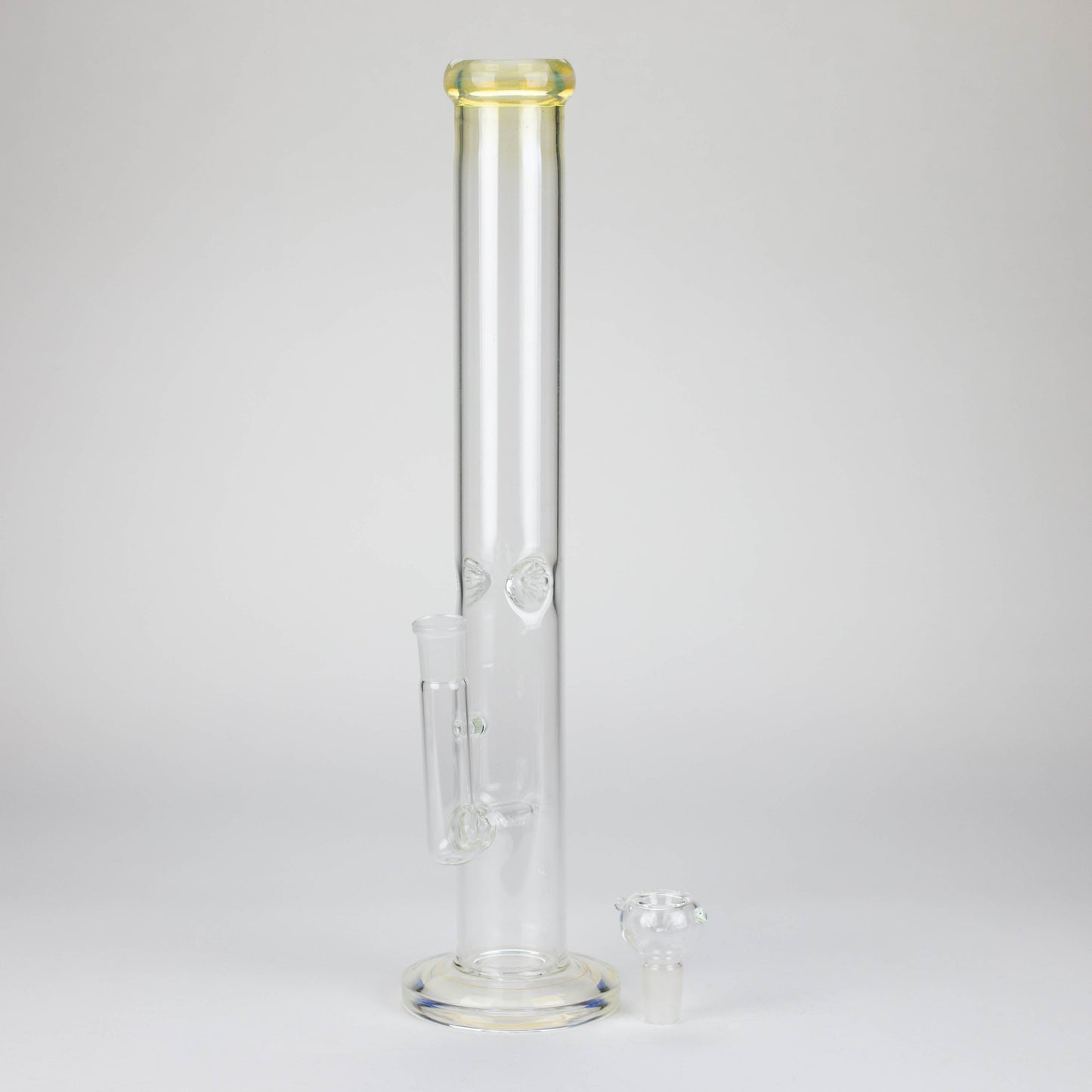 16" straight glass tube water bong_7