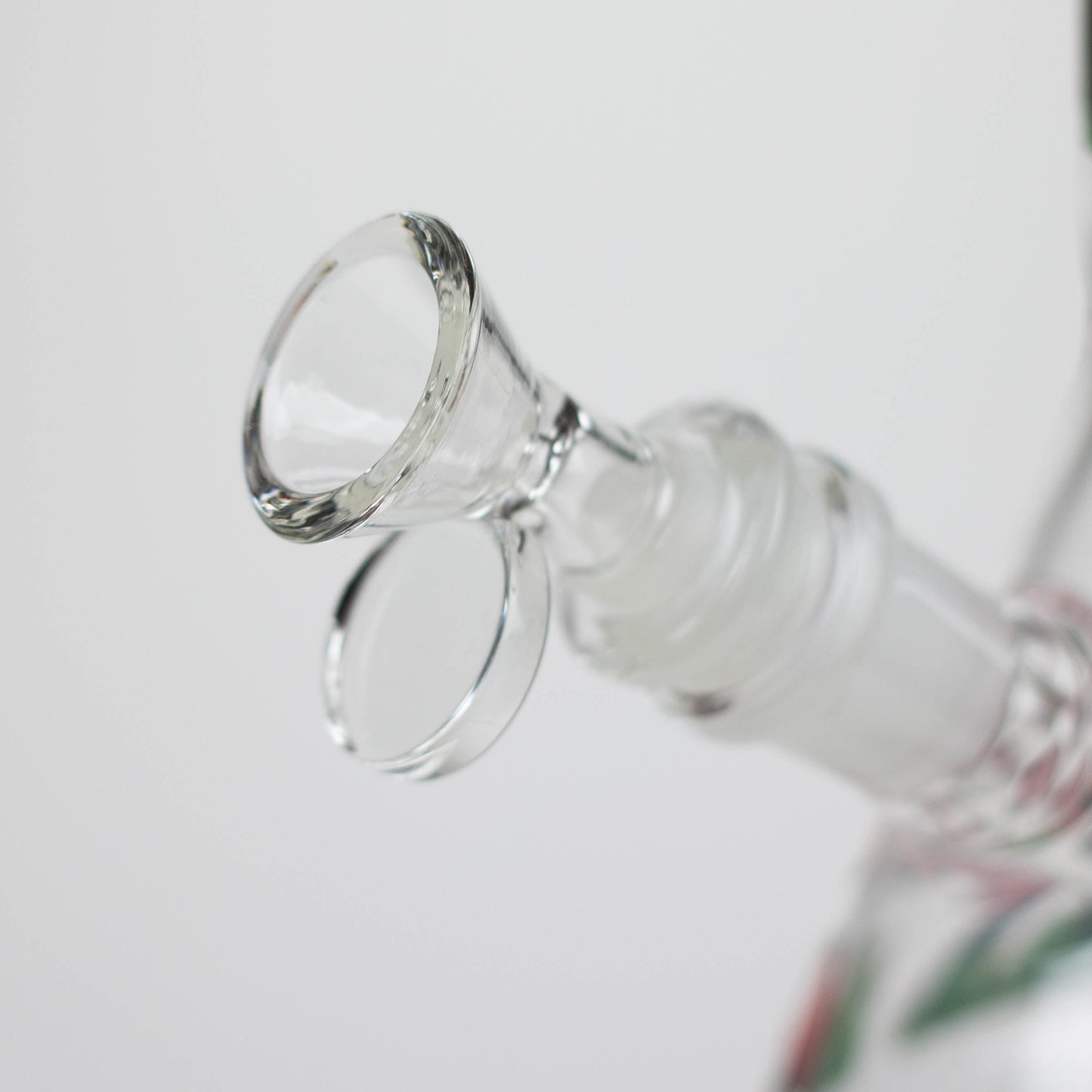 10" Glow in the dark Glass Bong With Mushroom Design_8