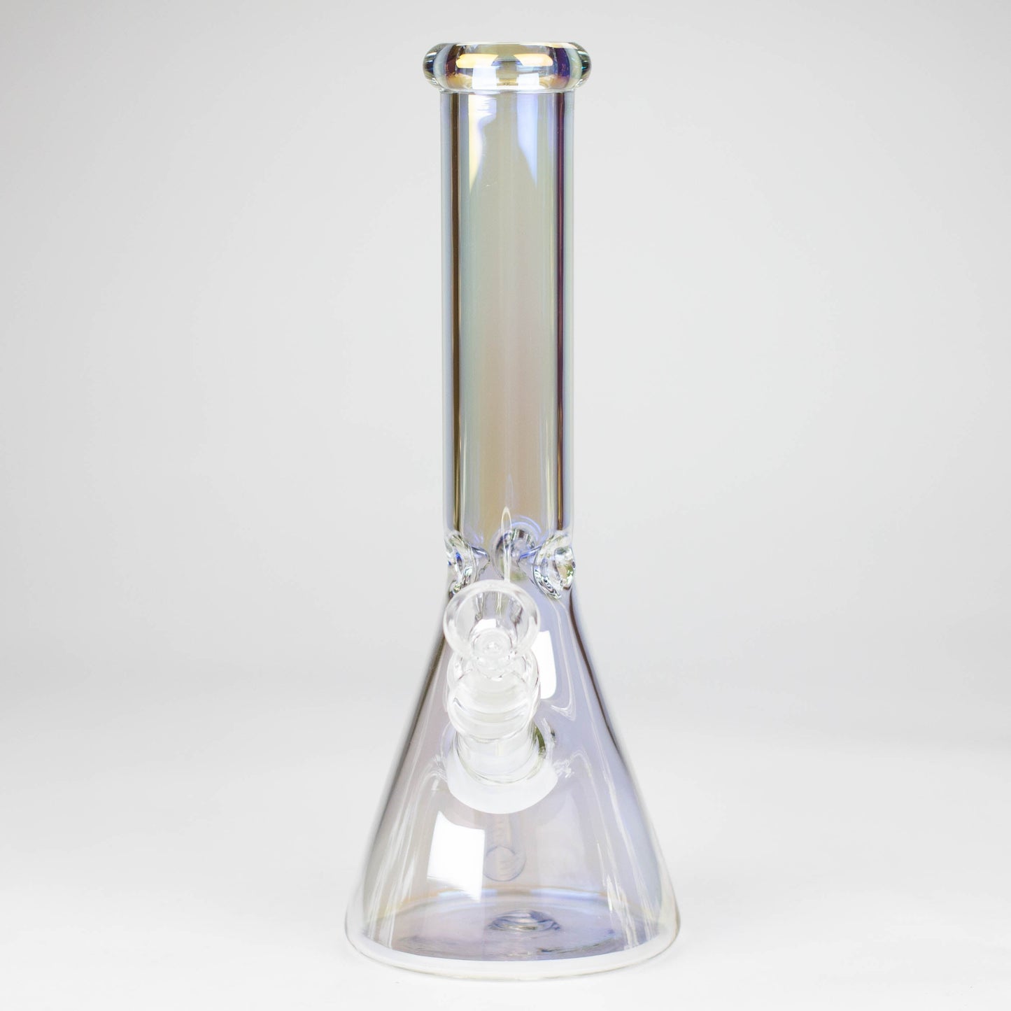 10" 5mm Electroplate Glass Bong Assorted Colour_12