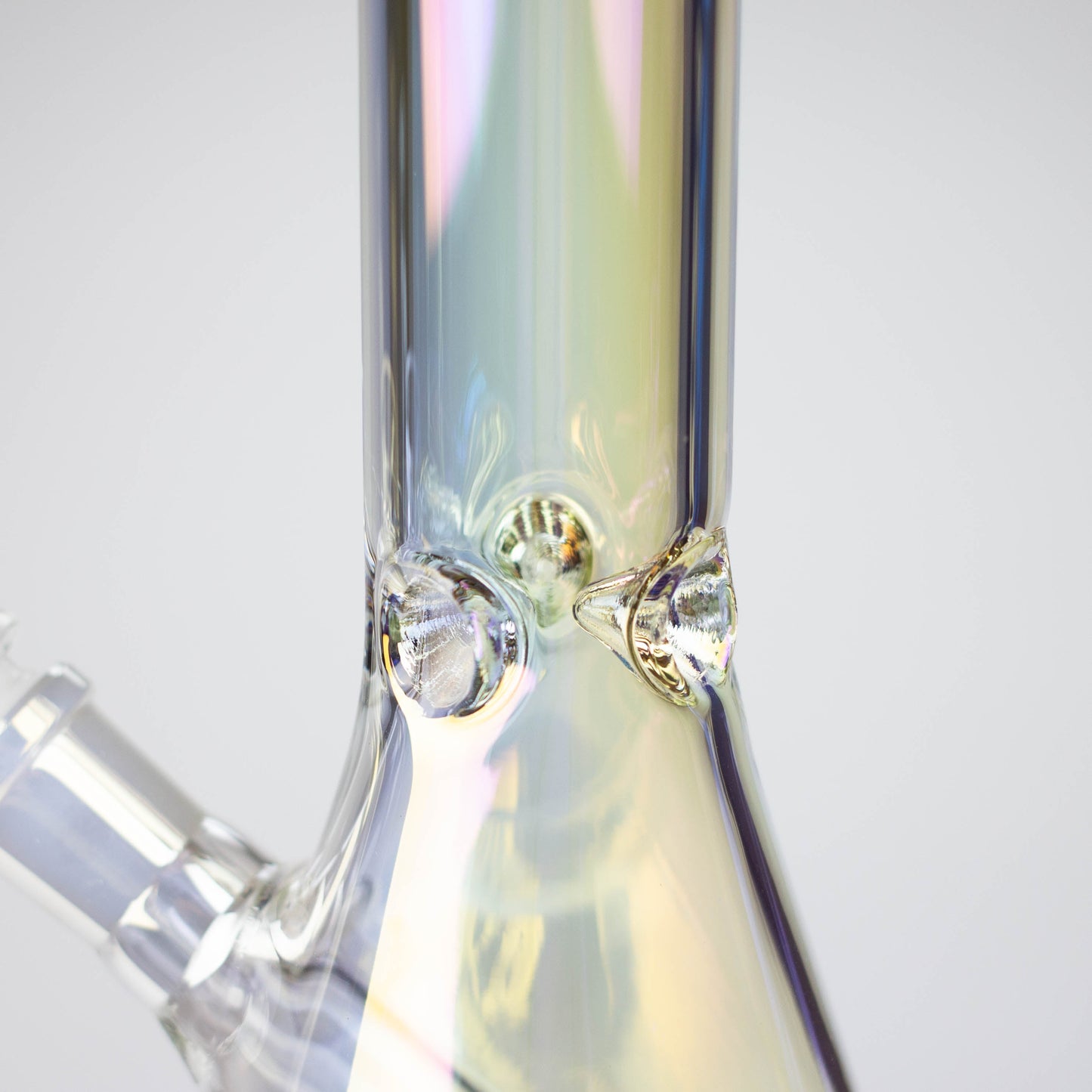 10" 5mm Electroplate Glass Bong Assorted Colour_1