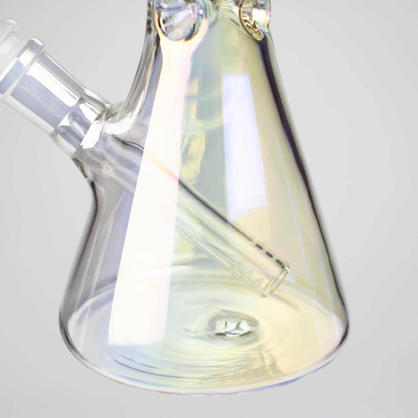 10" 5mm Electroplate Glass Bong Assorted Colour_3