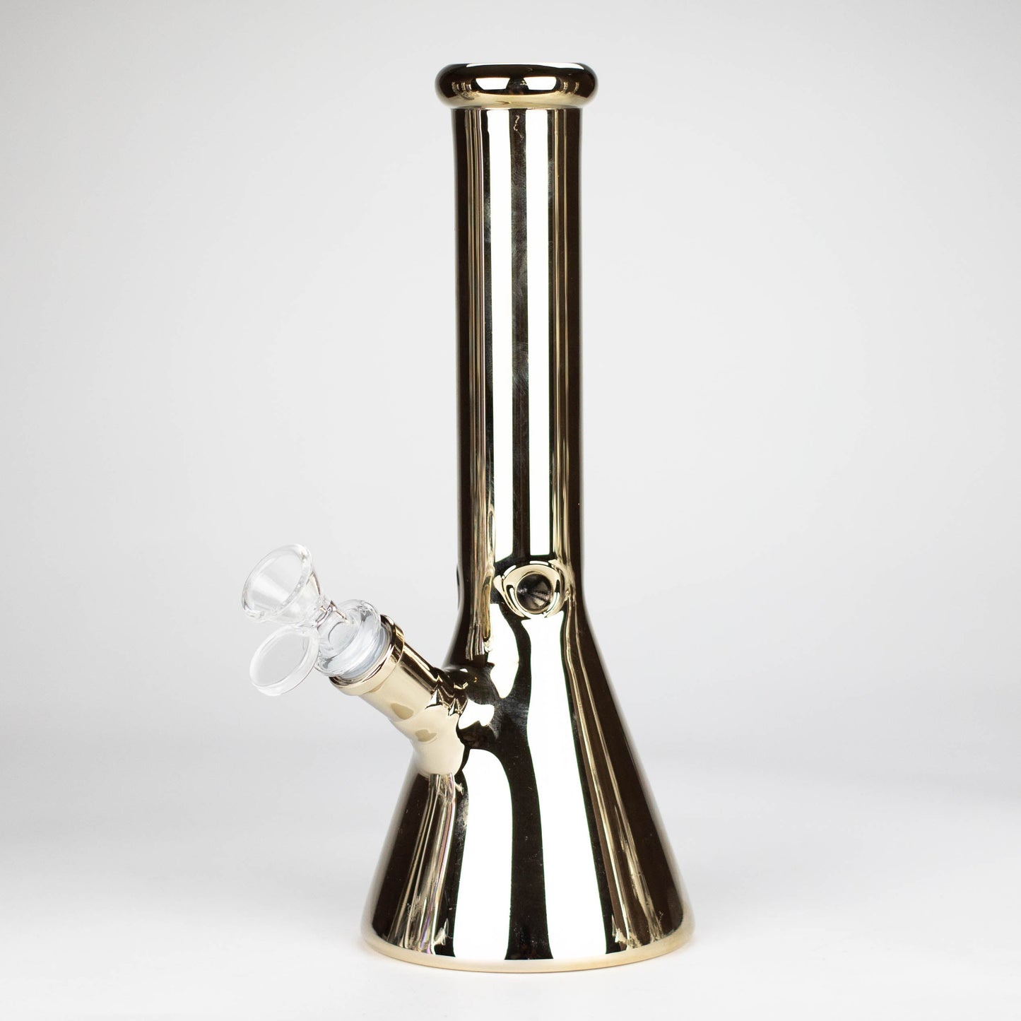 10" 5mm Electroplate Glass Bong Assorted Colour_7