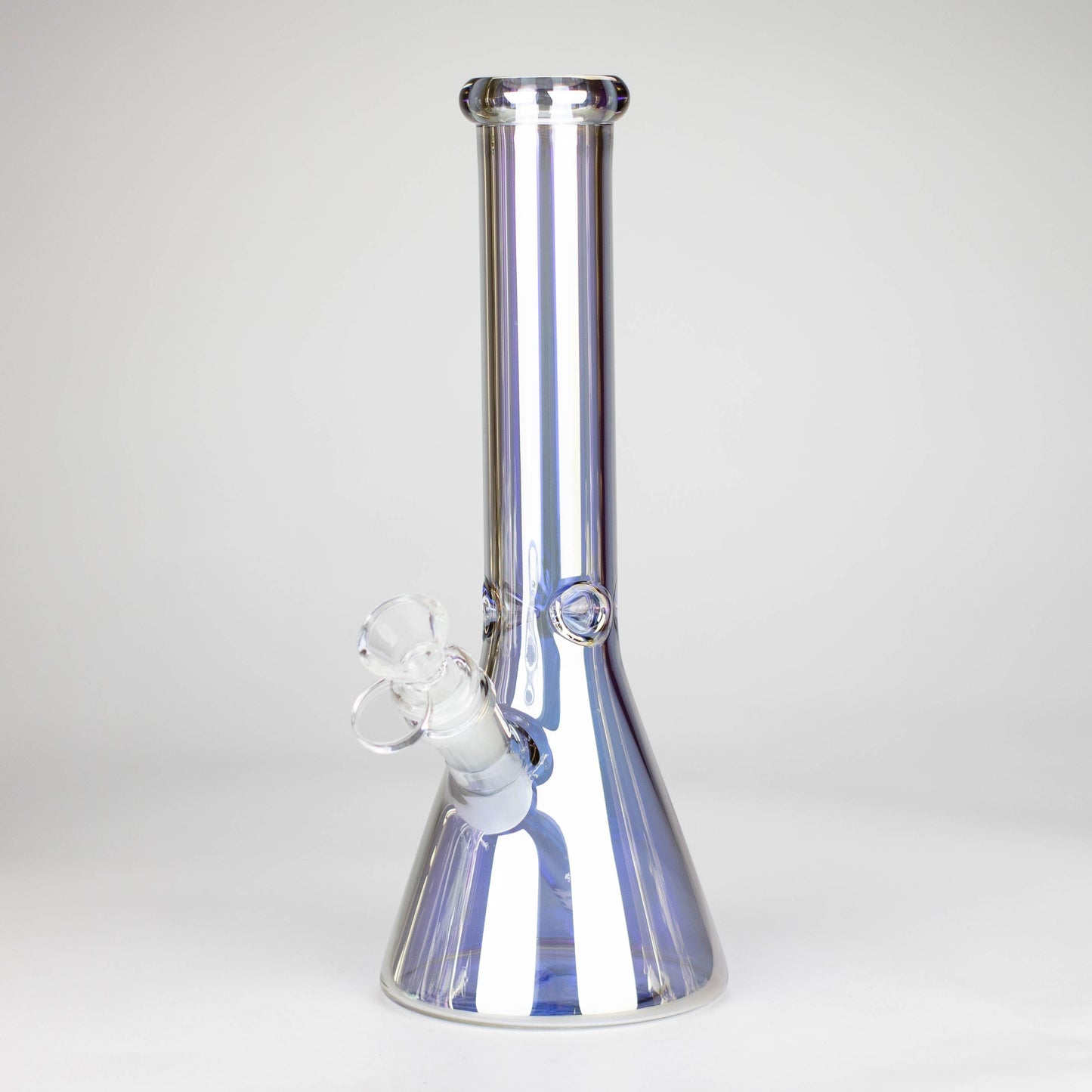 10" 5mm Electroplate Glass Bong Assorted Colour_8