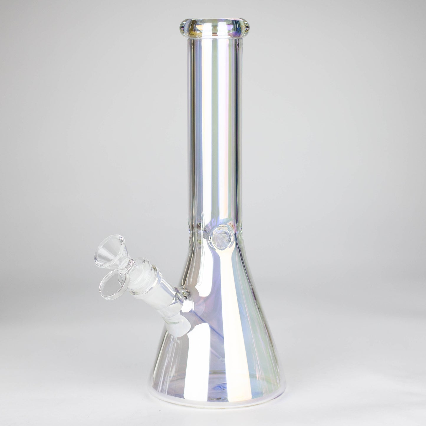 10" 5mm Electroplate Glass Bong Assorted Colour_5