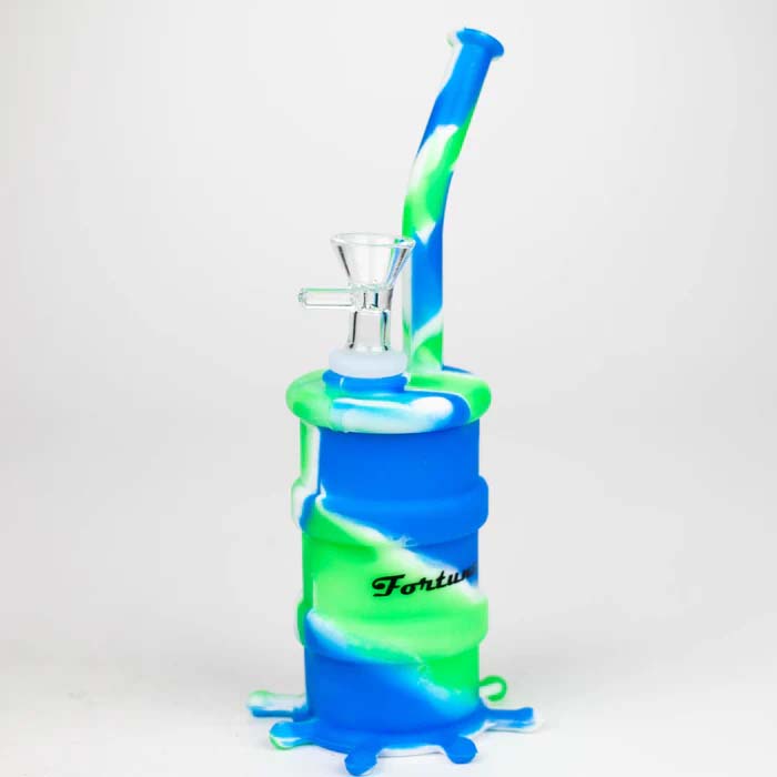 Fortune | 8" Silicone Soda Bong-Assorted