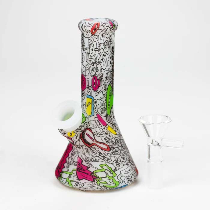 Fortune | 5" Hydrographic Silicone Bong-Assorted