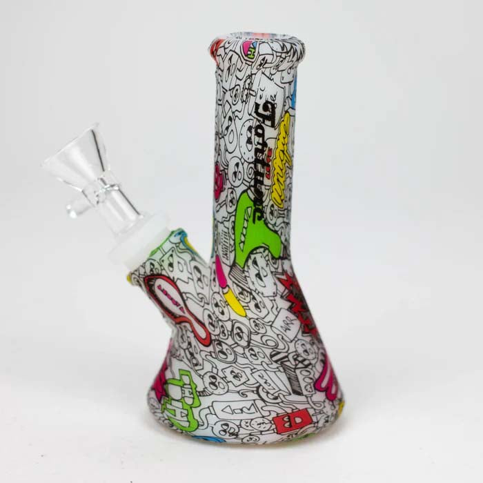 Fortune | 5" Hydrographic Silicone Bong-Assorted