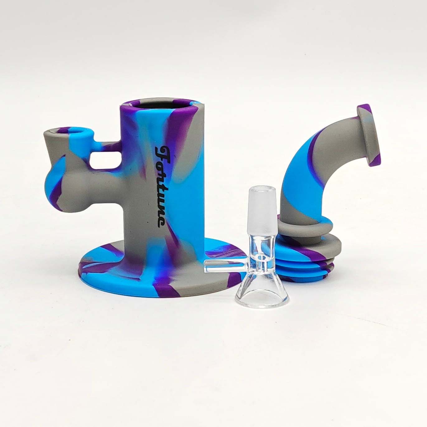 Fortune | 6.5" Silicone Waterpipe-Assorted
