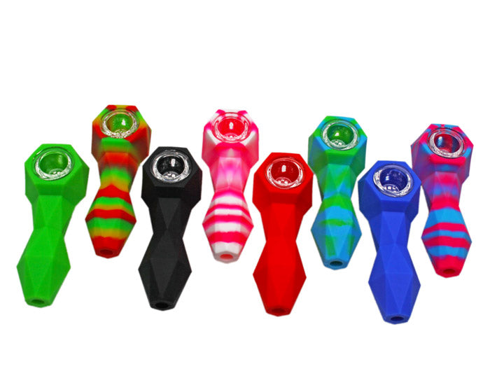 Dabware | Silicone Pipe Platinum Diamond (Green)
