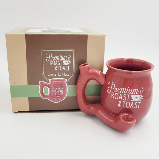 Pink Roast & Toast mug