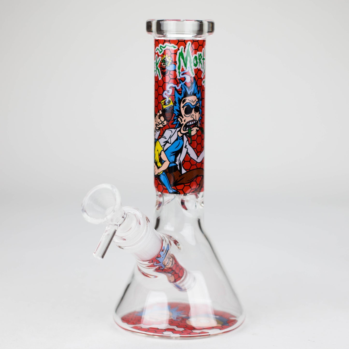7.5" 4mm R&M Design Beaker Bong