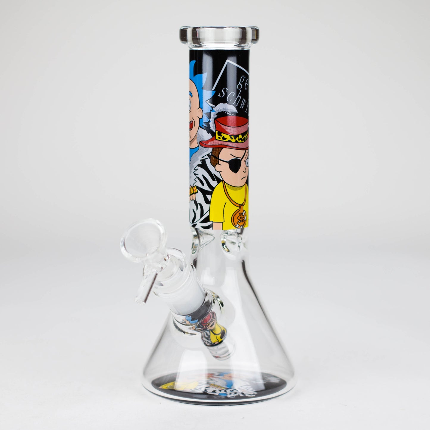 7.5" 4mm R&M Design Beaker Bong