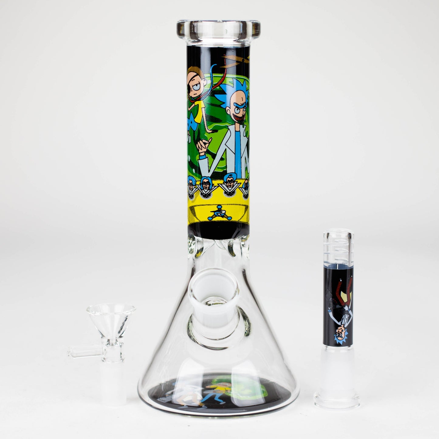 7.5" 4mm R&M Design Beaker Bong