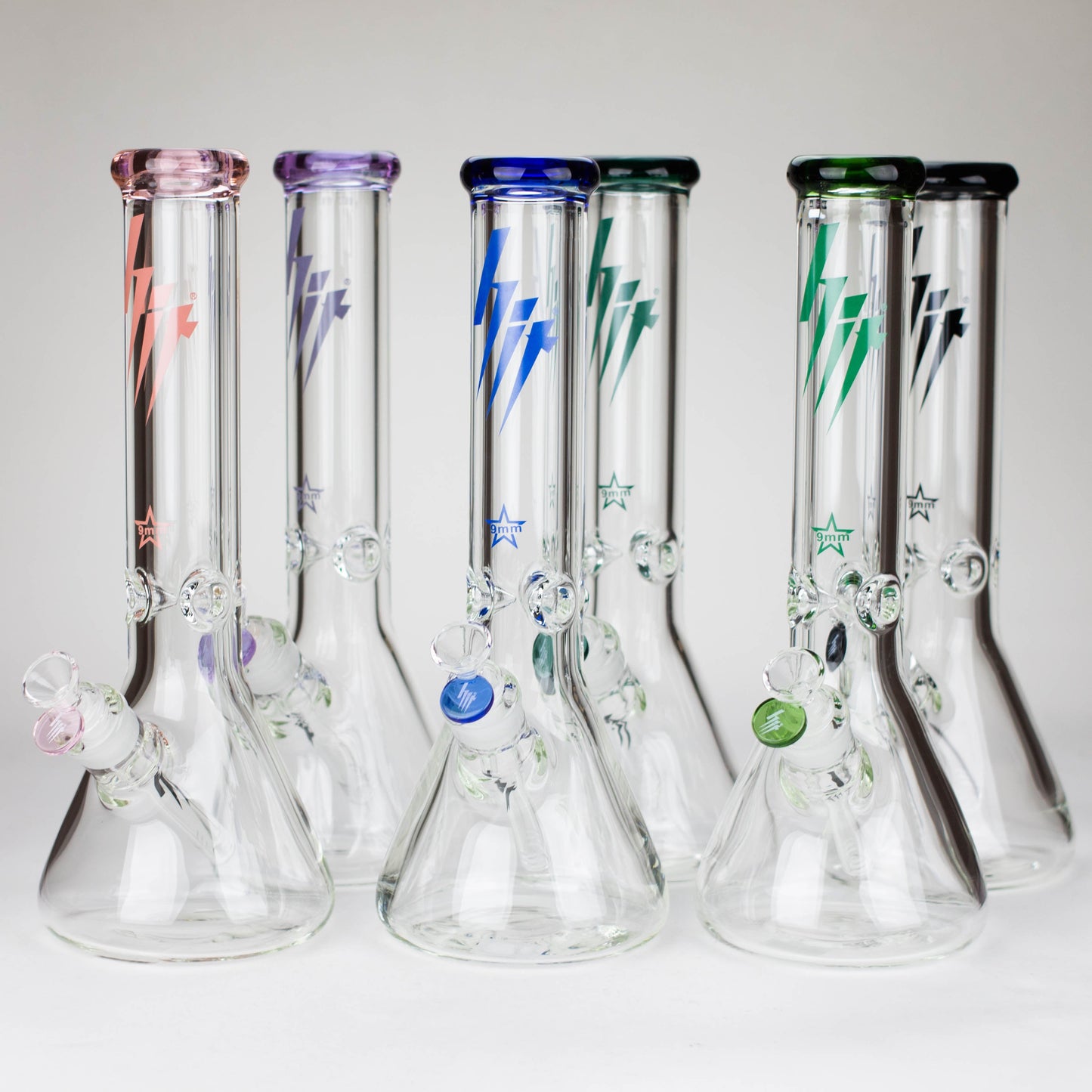 HIT | 14" - 9mm Thick Glass Water Pipe