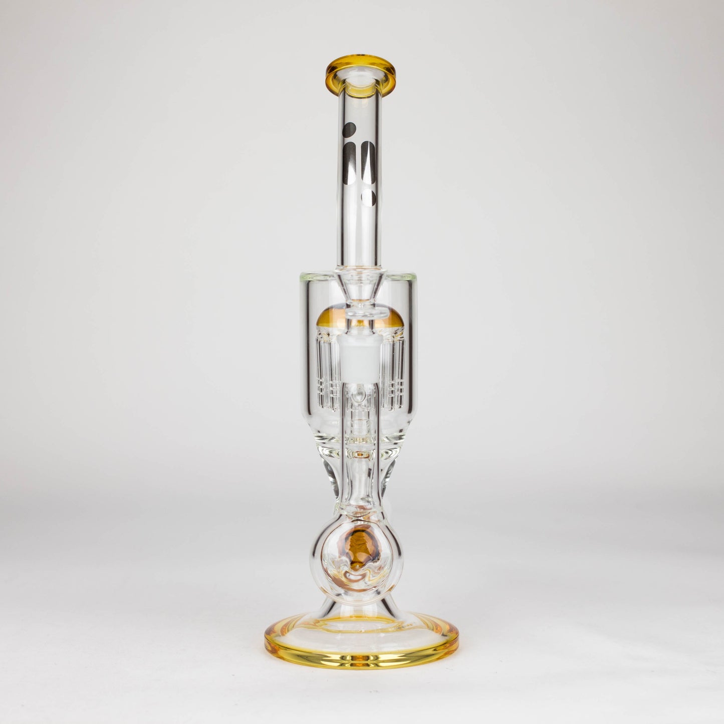 Infyniti | 13.5" percolator and inline diffused water bong