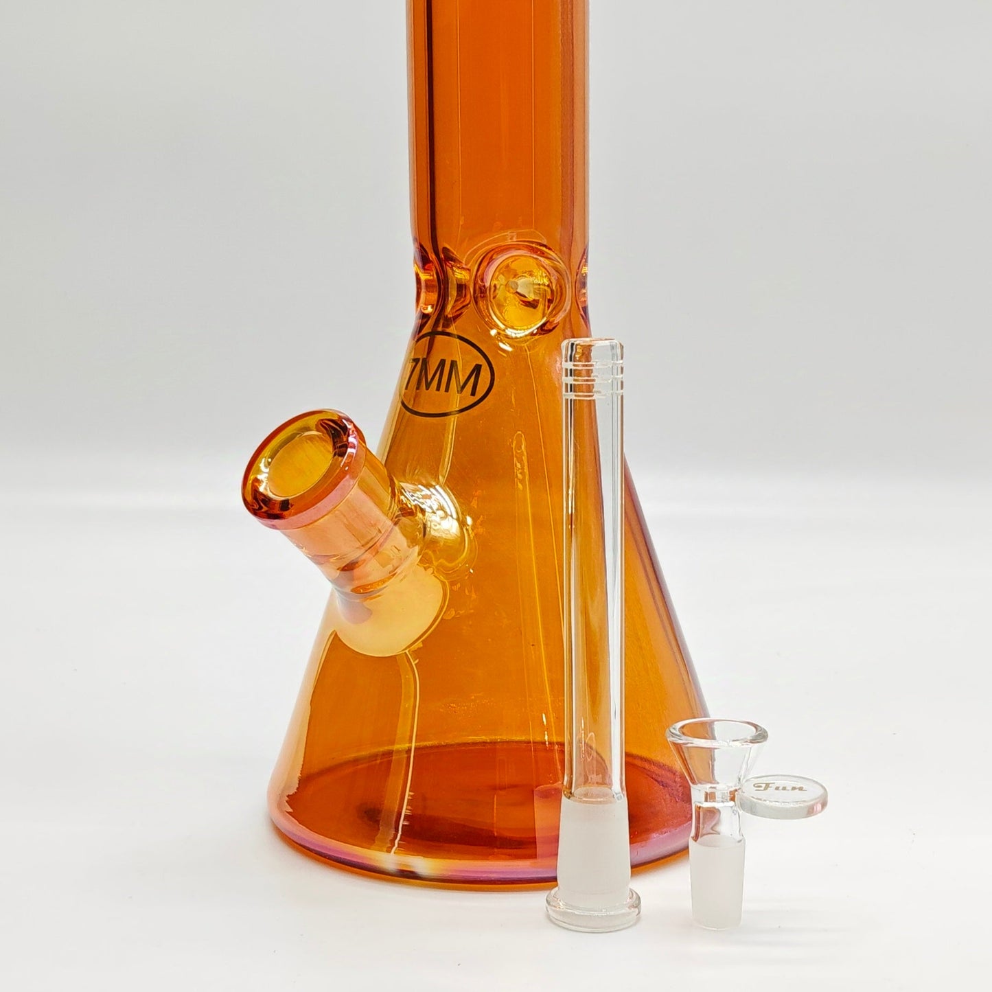 Fortune | 24" Electroplate Glass Beaker Bong