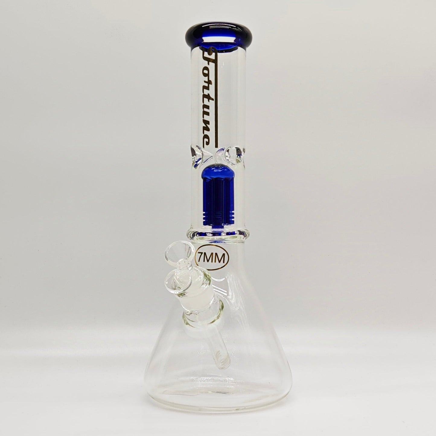 Fortune | 14" 7mm Tree Percolator Beaker Glass Bong