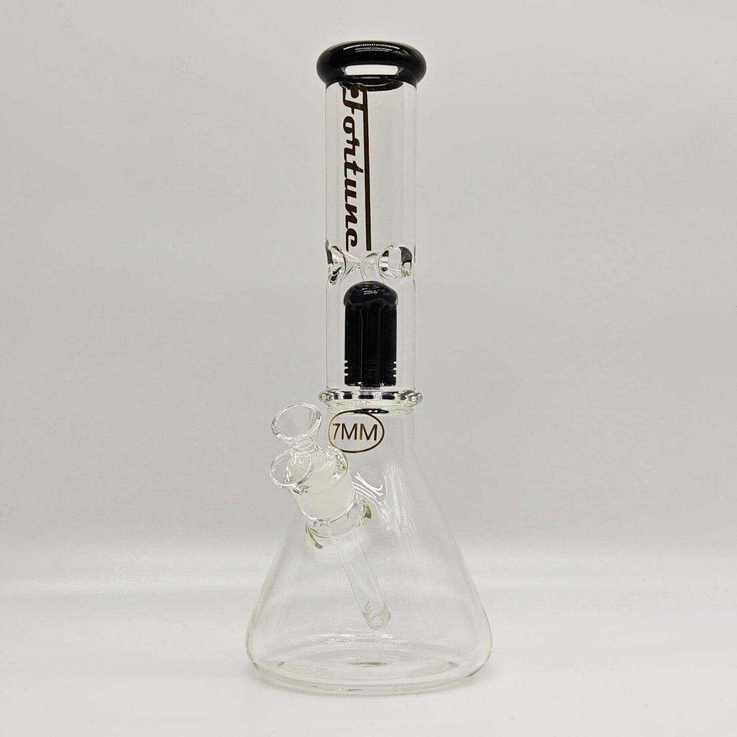 Fortune | 14" 7mm Tree Percolator Beaker Glass Bong