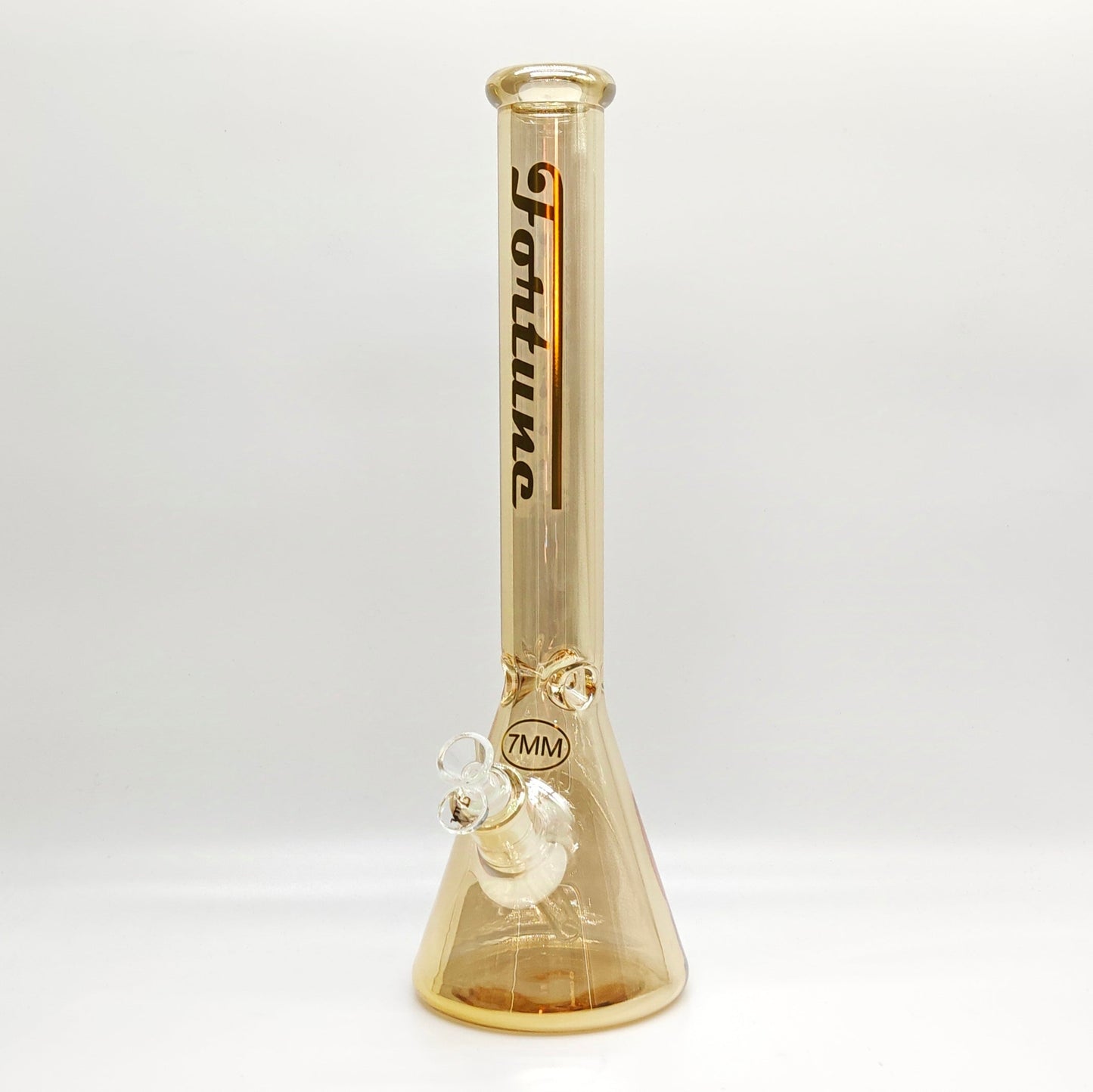 Fortune | 18" Electroplate Glass Beaker Bong