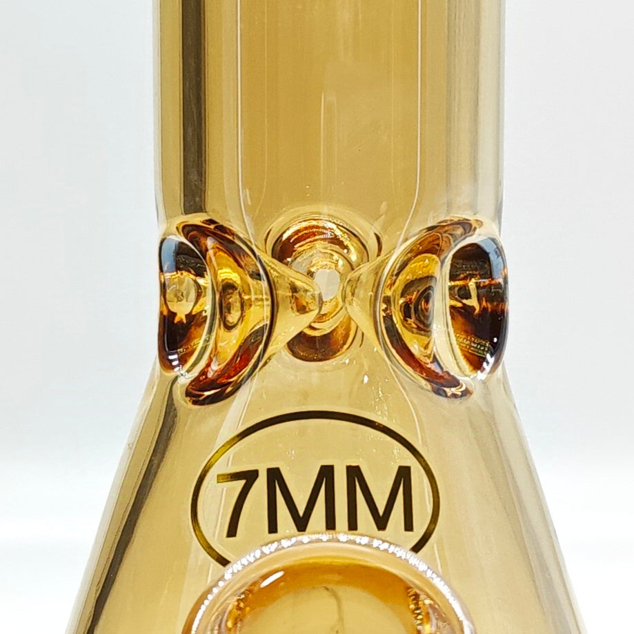 Fortune | 18" Electroplate Glass Beaker Bong