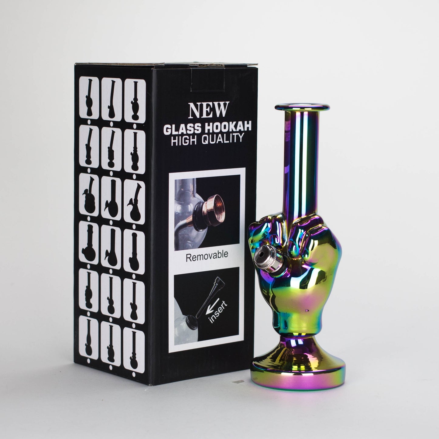 Chromatic Hand Glass Bong