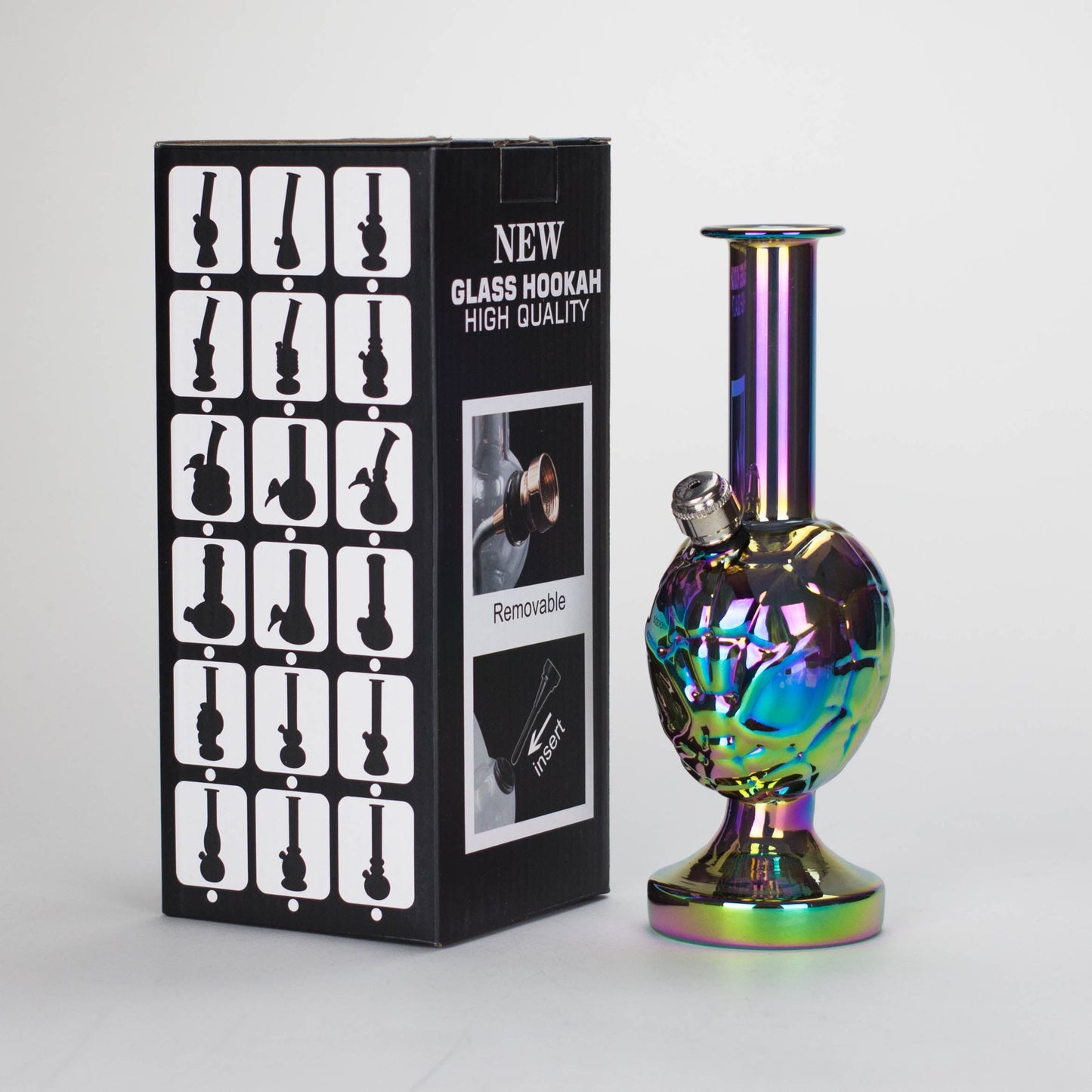 Prismatic Orb Glass Bong