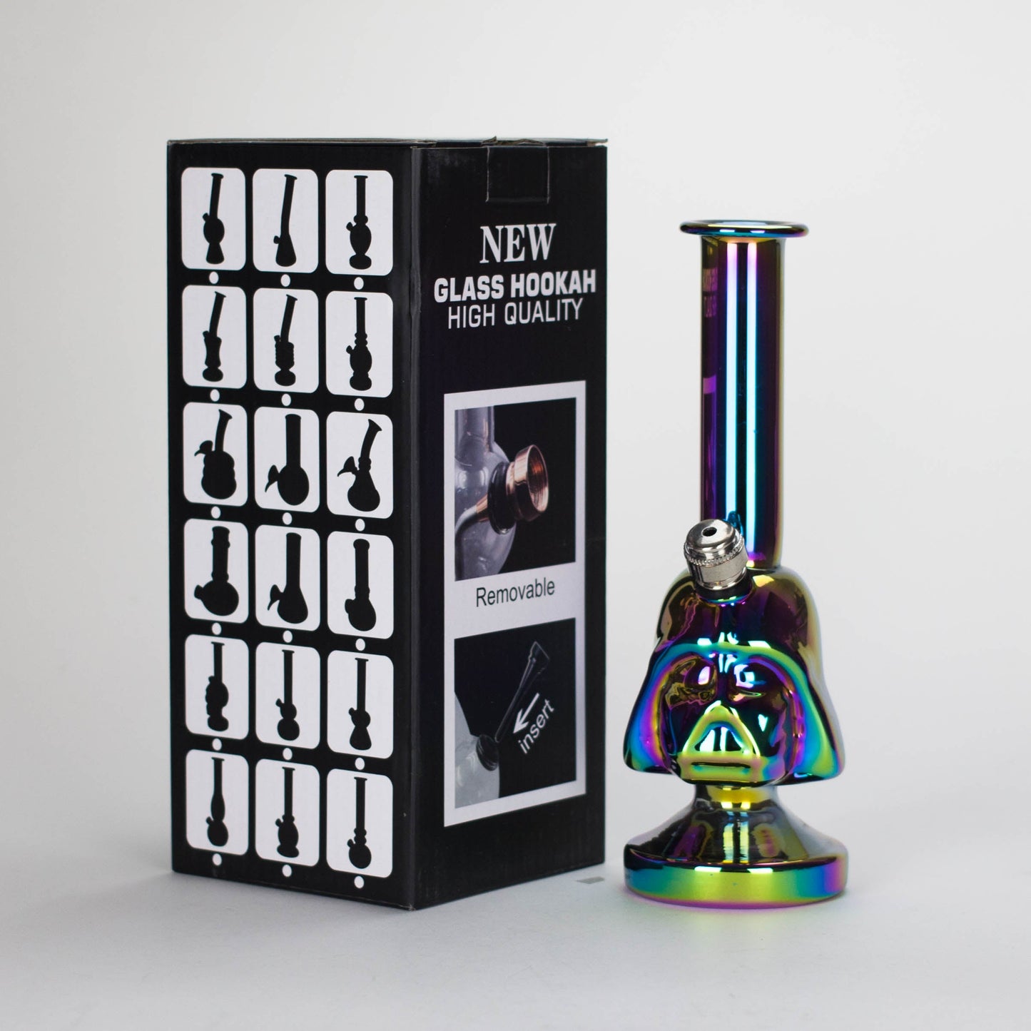 Galactic Helmet Glass Bong