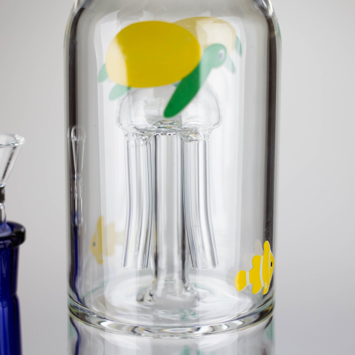 10.5" Tropical Ocean Glass Bong