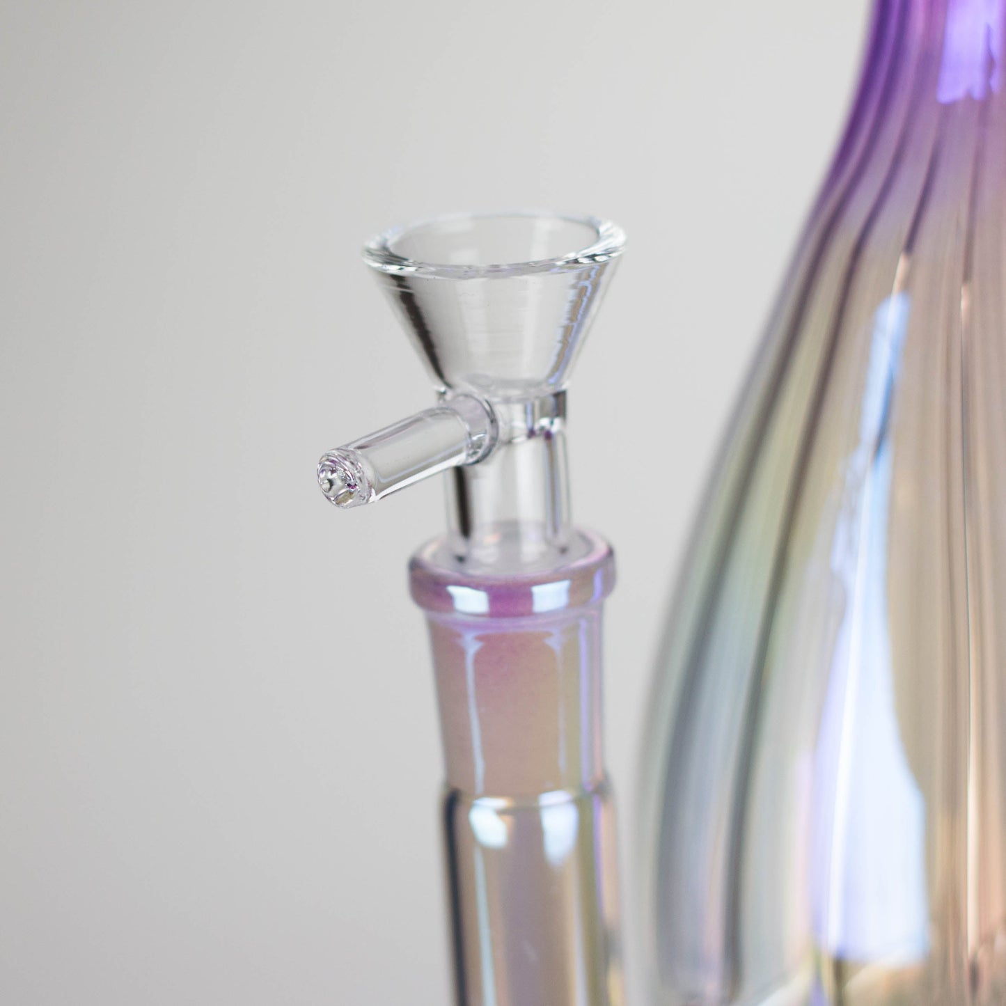 8.75" Mushroom Glass Bong