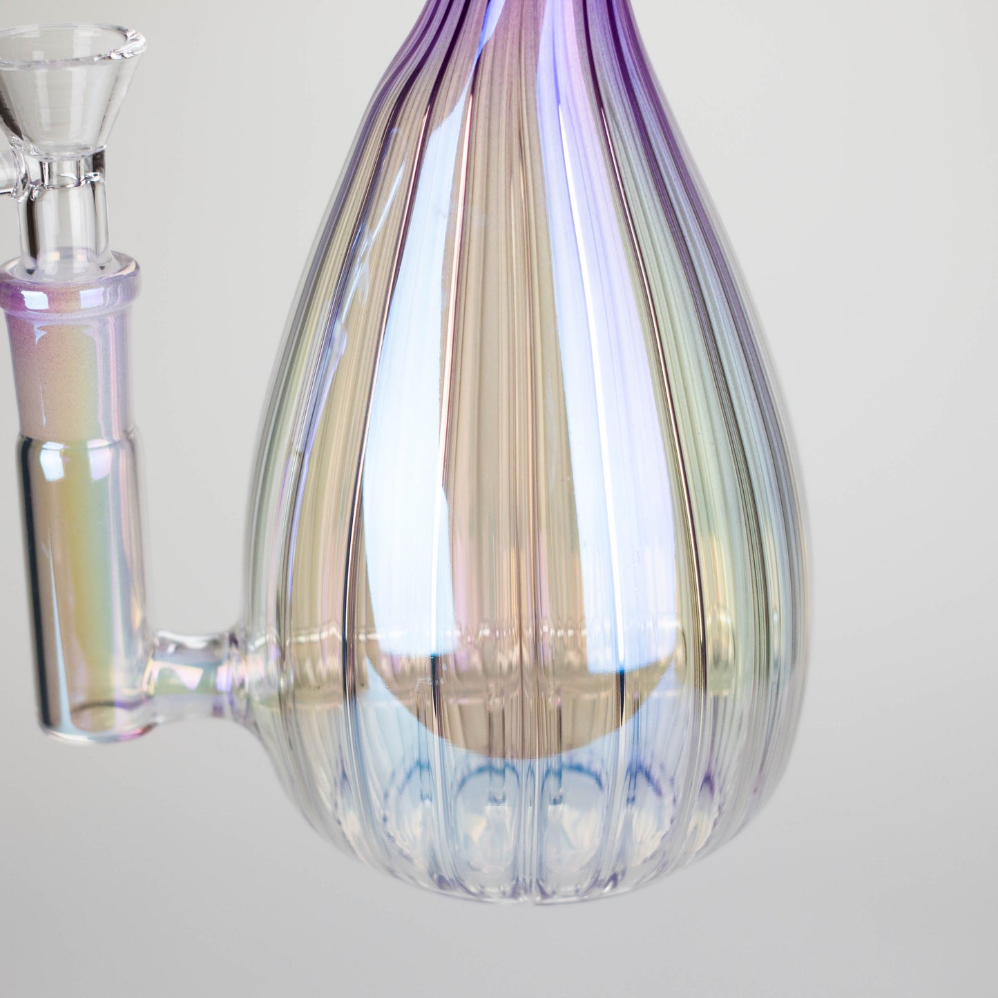 8.75" Mushroom Glass Bong
