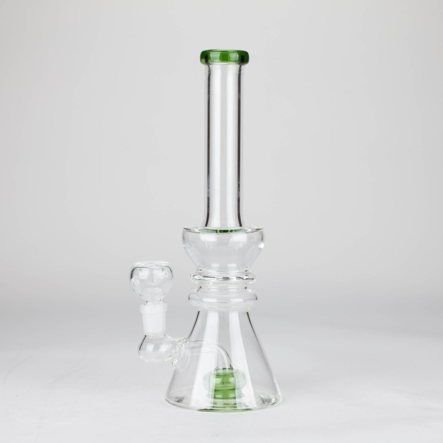 11" Showe head water diffuser glass bong_3
